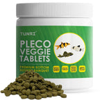 Tunai Pleco Veggie Tablets - 49% Protein - Sinking Tablet (Premium Bottom Feeder Banquet)
