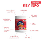 Tunai Adult Red Parrot Fish Food - 40% Protein - 4mm Pellets (Supreme Fx Formula )
