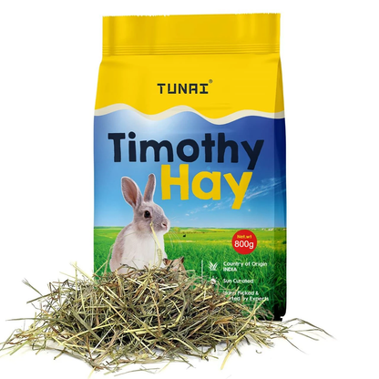Tunai Timothy Hay - Natural High-Fiber Hay for Small Animals